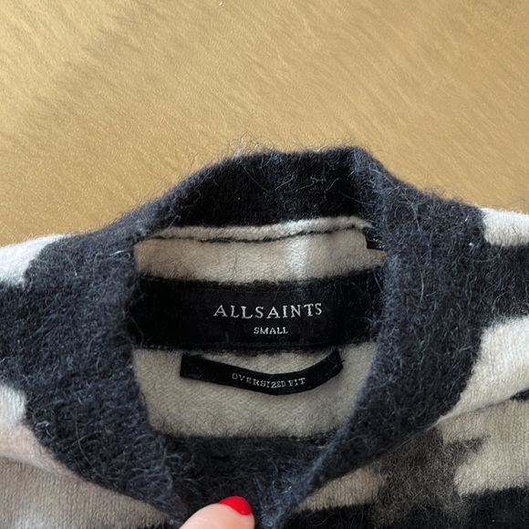 All Saint Cashmere Star Sweater - Picture 2 of 4
